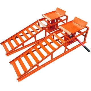 Chevron Ramp 2PCS Auto Car Truck Service Ramps Lifts - Bed Bath & Beyond - 41568938