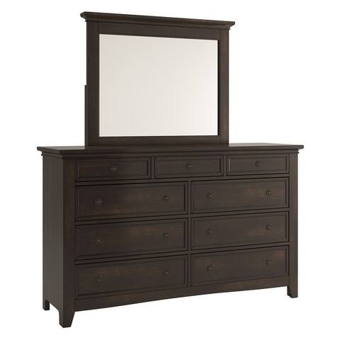Copper Grove Virrat 9-drawer Wood Modular Storage Dresser and Mirror
