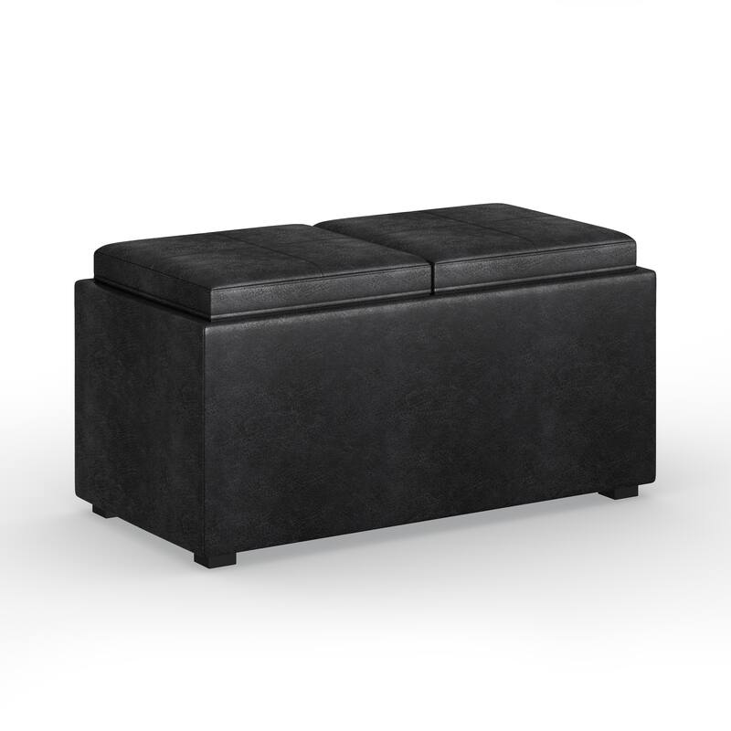 5 Piece Storage Ottoman for Living Room
