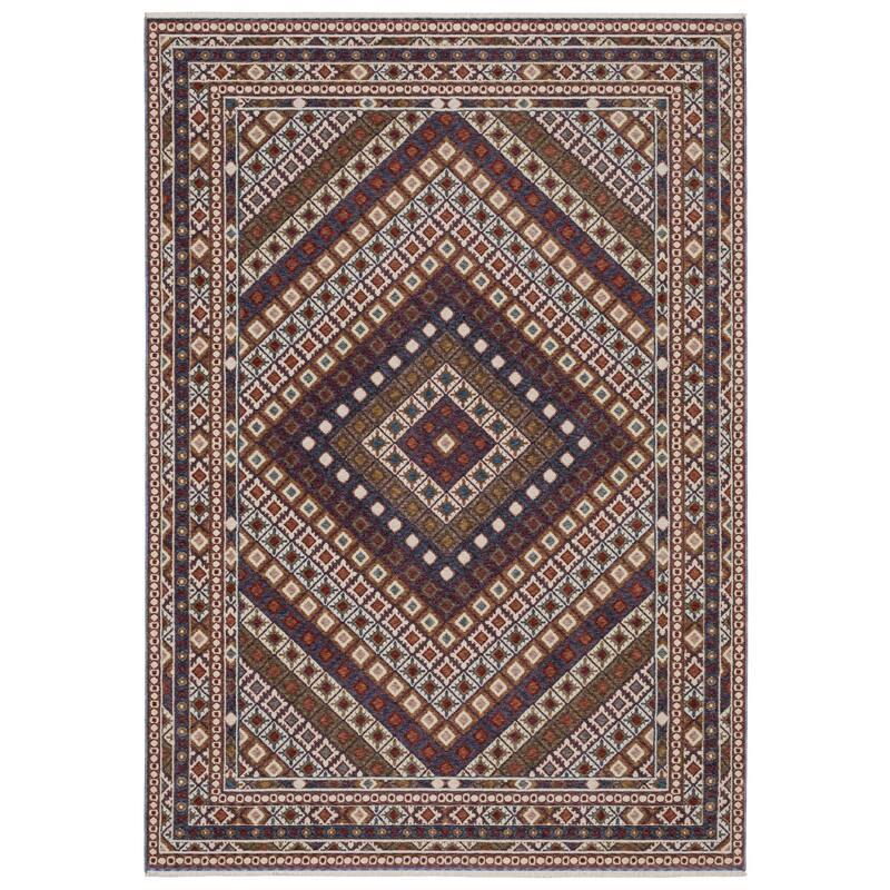 HomeRootsDiamond Bohemian Runner Area Rug