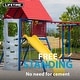 preview thumbnail 9 of 13, Lifetime Big Stuff Deluxe Swing Set, Primary