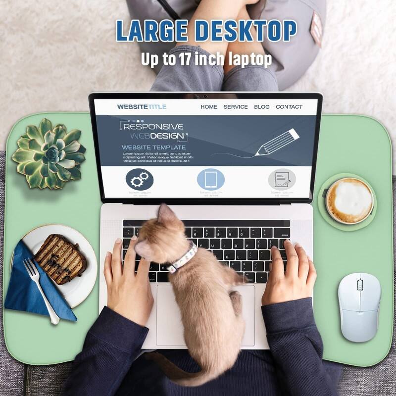 Foldable Laptop Bed Table Multi - 23.6"D x 15.8"W x 10.8"H