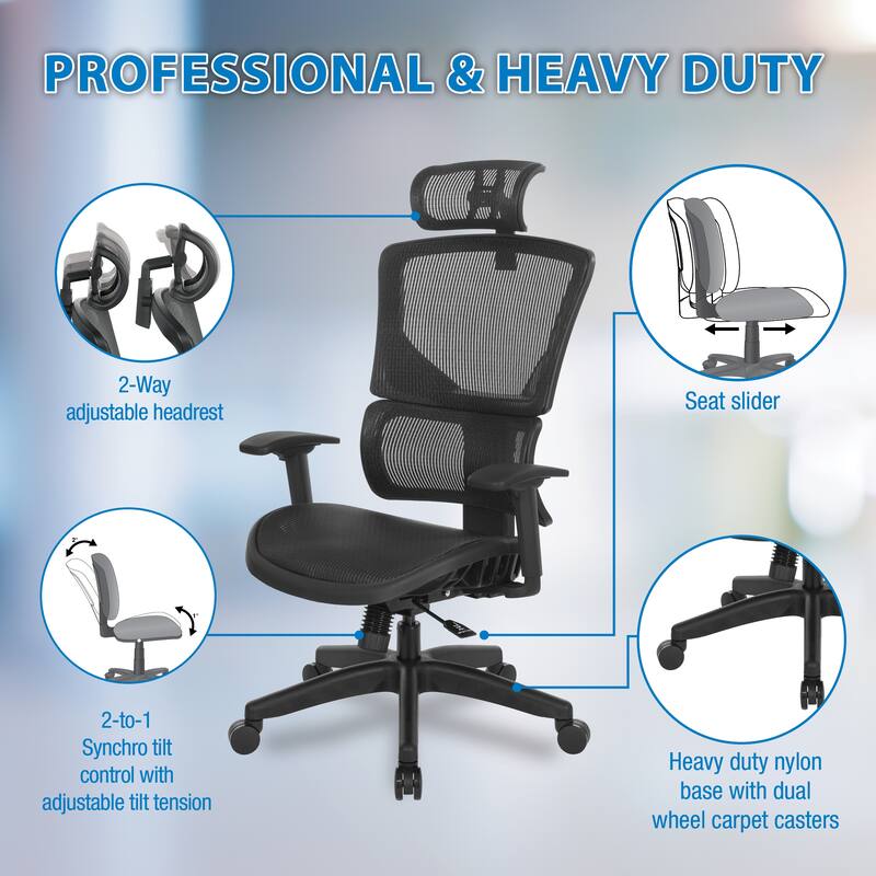 Big & Tall Vertical Managers Chair
