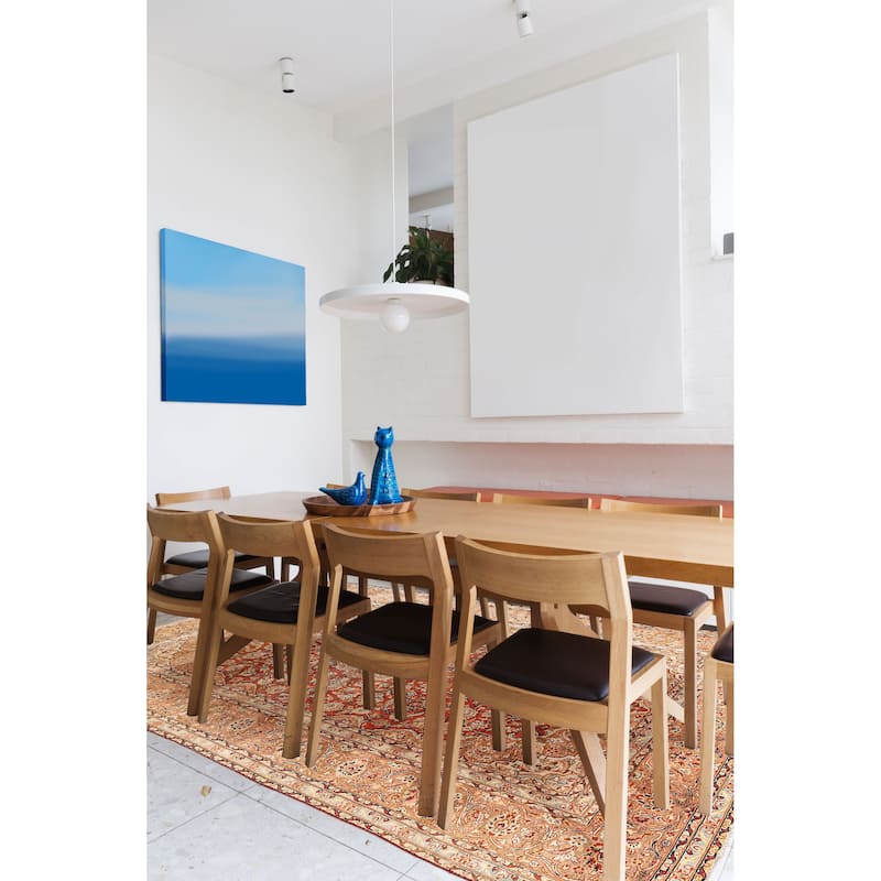 ECARPETGALLERY Hand-knotted Antalya Vintage Light Red Wool Rug - 7'10 x 11'9