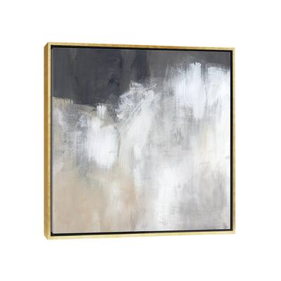 iCanvas "Neutral Abstract II" by Jennifer Paxton Parker Framed Canvas Print