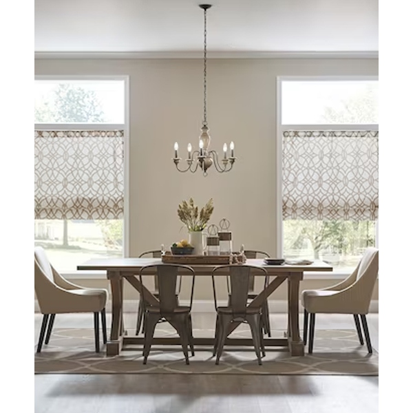 Beulah 24 W 5 Light Chandelier by Kichler Olde Bronze with Faux Pine Accents Finish N A