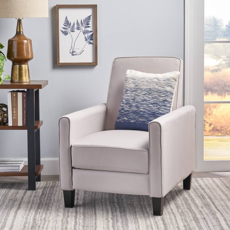 Roomfitters Fabric Push Back Chair for Elegant Home Décor