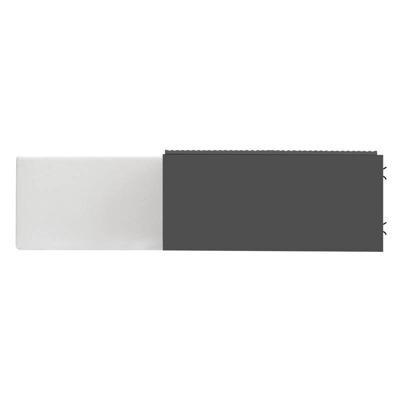 Entryway Bench Cabinet With Cushion, 2 Doors and 3-Tier Adjustable Shelves for Entryway Organization