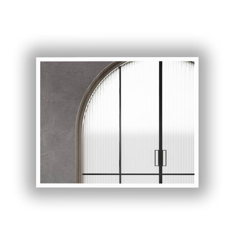 Bianca Modern LED Bathroom Vanity Mirror - 30"x24"