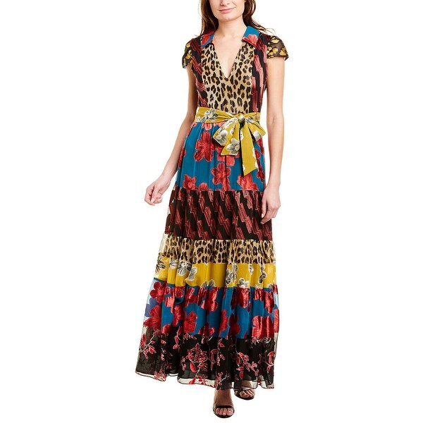 alice and olivia teal dress