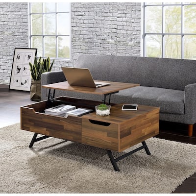 Throm Coffee Table with Lift Top in Walnut
