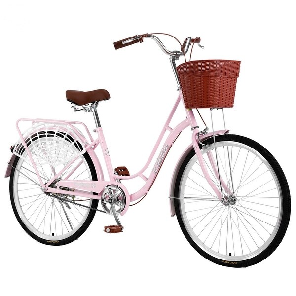 26-inch Wheels Single Speed Ladies Bike Princess Bicycle Elegant