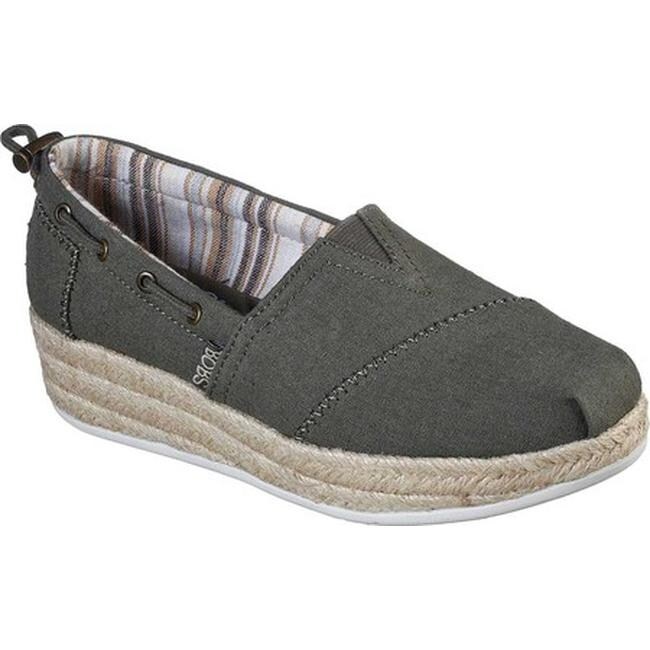 skechers bobs olive