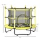 preview thumbnail 1 of 5, Trampoline for Kids with Safety Enclosure & Ball Pit for Indoor or Outdoor Use Kids