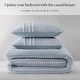 preview thumbnail 10 of 39, Harbor House Anslee Taupe 3 Piece 100% Cotton Yarn Dyed Duvet Cover Set with Overlap Closure Shams