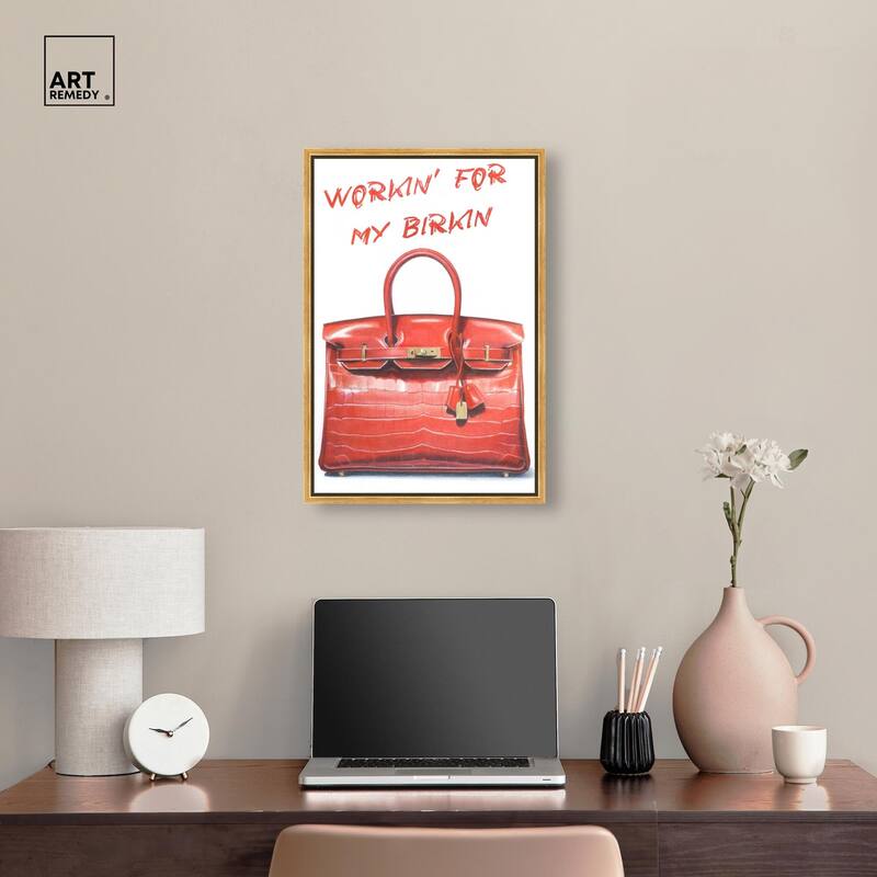 Doll Memories - Red Dream Canvas by Art Remedy