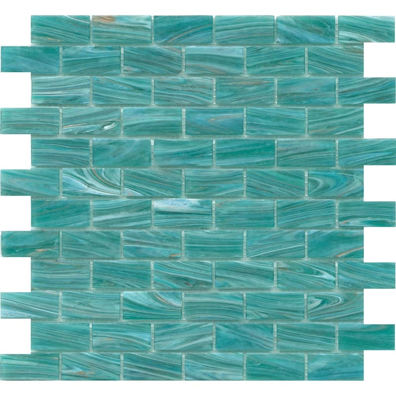 Emser Tile W87SWIR1212MOFP Swirl - 12" x 12" Rectangle Brick Wall Tile