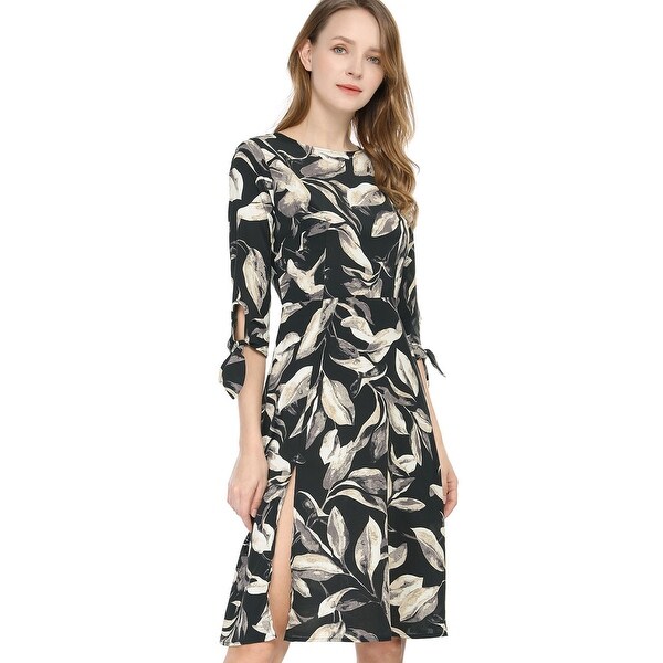 floral full length dress