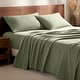 preview thumbnail 100 of 99, Bare Home Cotton Flannel Sheet Set - Velvety Soft Heavyweight Full - Sage