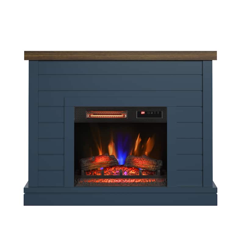 duraflame® Shiplap Wall Mantel Electric Fireplace