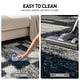 preview thumbnail 21 of 54, World Rug Gallery Distressed Modern Boxes Plush Shag Area Rug