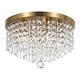 preview thumbnail 39 of 45, GetLedel Modern 5-Light Crystal Flush Mount Chandelier