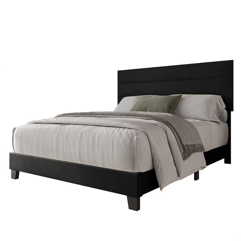 Clayfell Vallejo Upholstered Panel Bed