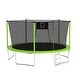 preview thumbnail 26 of 28, 14ft Round Outdoor Trampoline with Enclosure Net