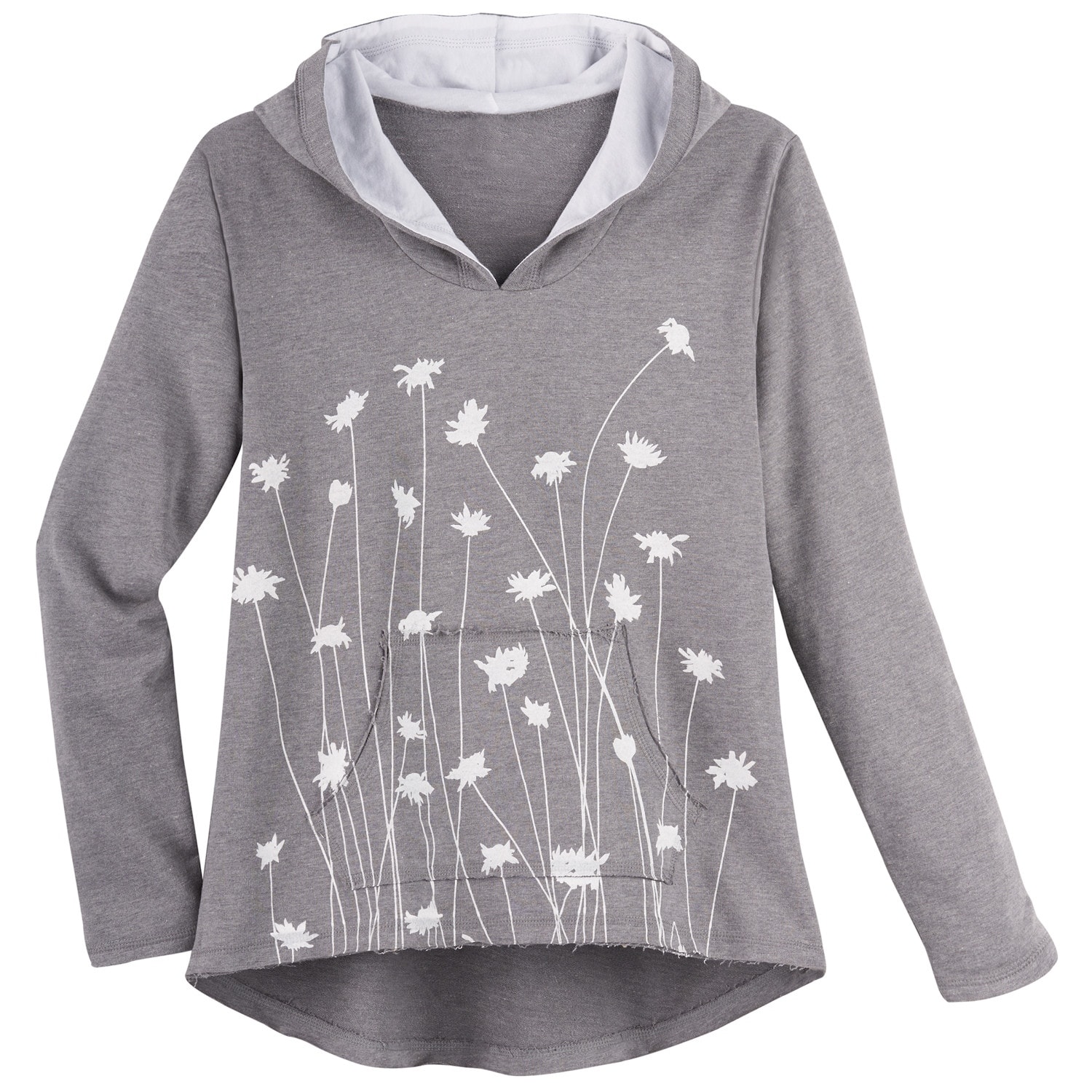 white hooded sweater women's