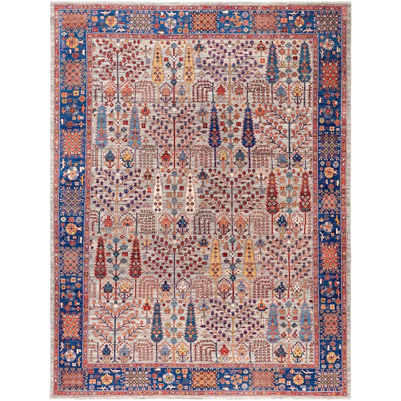 Serapi One-of-a-Kind Hand-Knotted Area Rug - Brown - 8' 9" x 11' 9"
