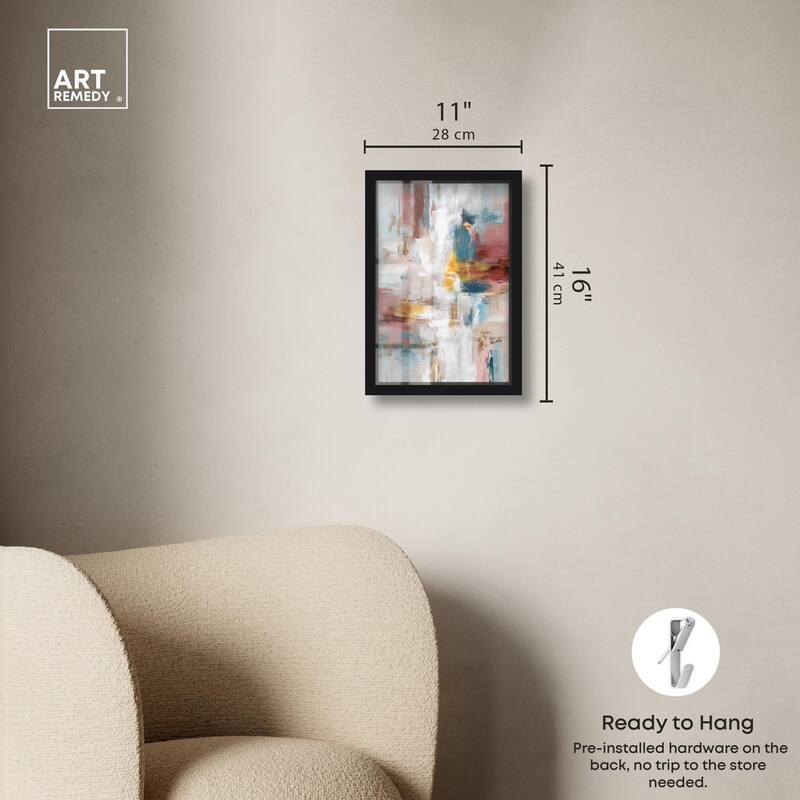 Warmth and cool III Shadowbox by Art Remedy