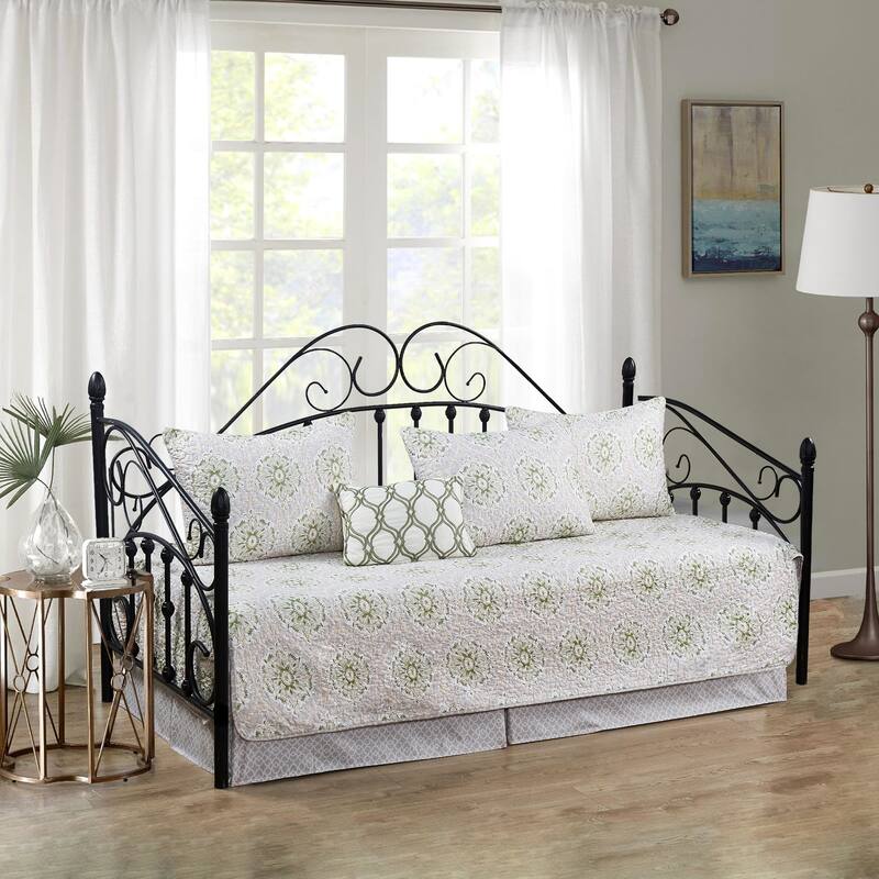 Serenta 6 Piece Cotton Blend Daybed Bedspread Coverlet Set - 75" x 39"