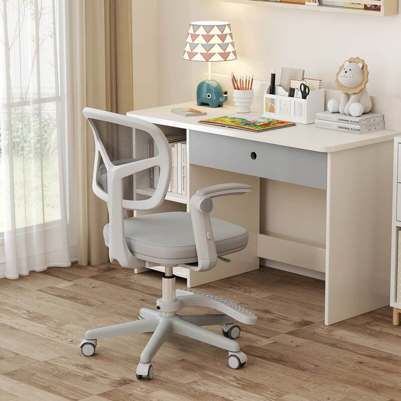 Costway Kids Desk Chair Children Study Chair with Adjustable Height, - See Details