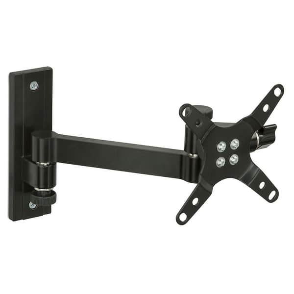 slide 1 of 5, Mount-It! MI-405 Monitor Wall Mount, Full Motion VESA Stand for LCD LED Computer Displays up to 30 Inches - black