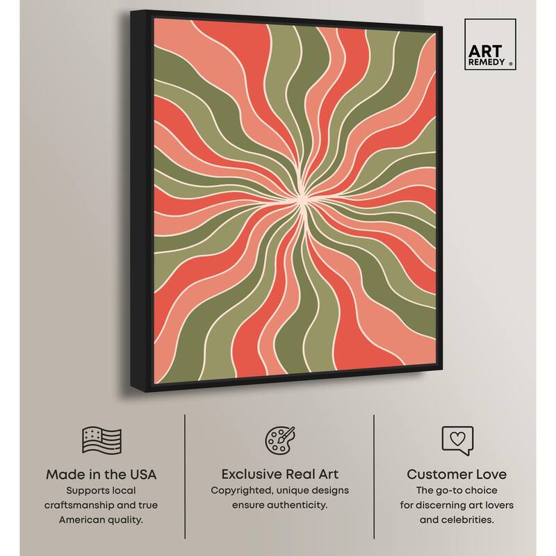 Carnaval Retro II Canvas by Art Remedy