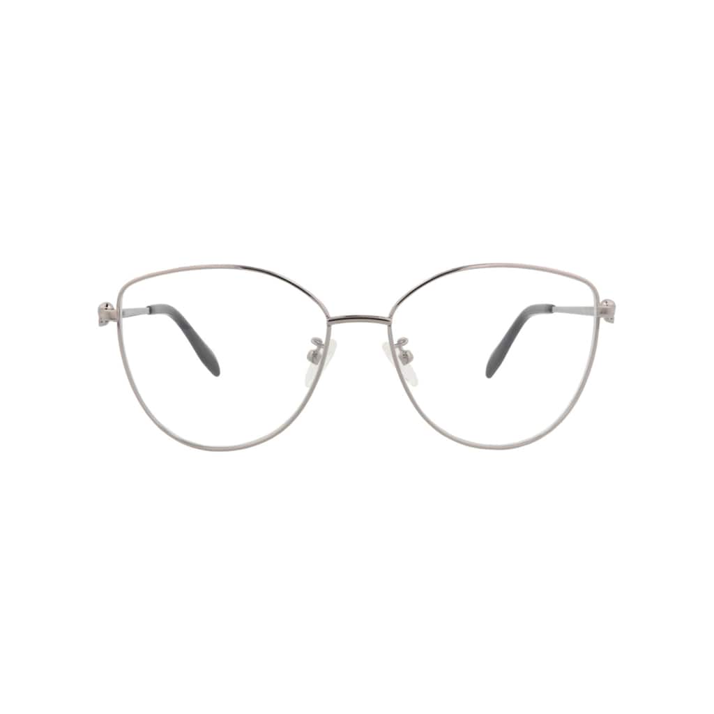 Alexander McQueen Cat Eye-Frame Metal Optical Frames