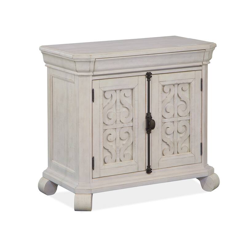 Magnussen Home Bronwyn Alabaster Bachelor Chest - 1-drawer