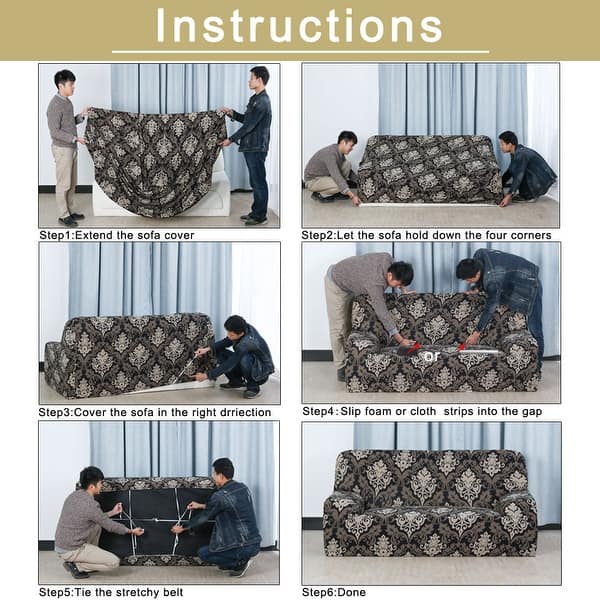 Shop Christmas Red Stretch Sofa Cover Loveseat Couch Slipcover