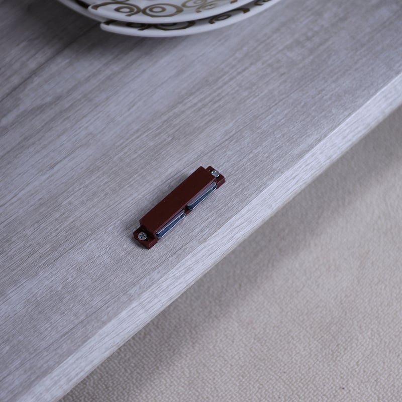 Elegant sideboard with 2 acrylic mirrored doors Sideboard and Buffet