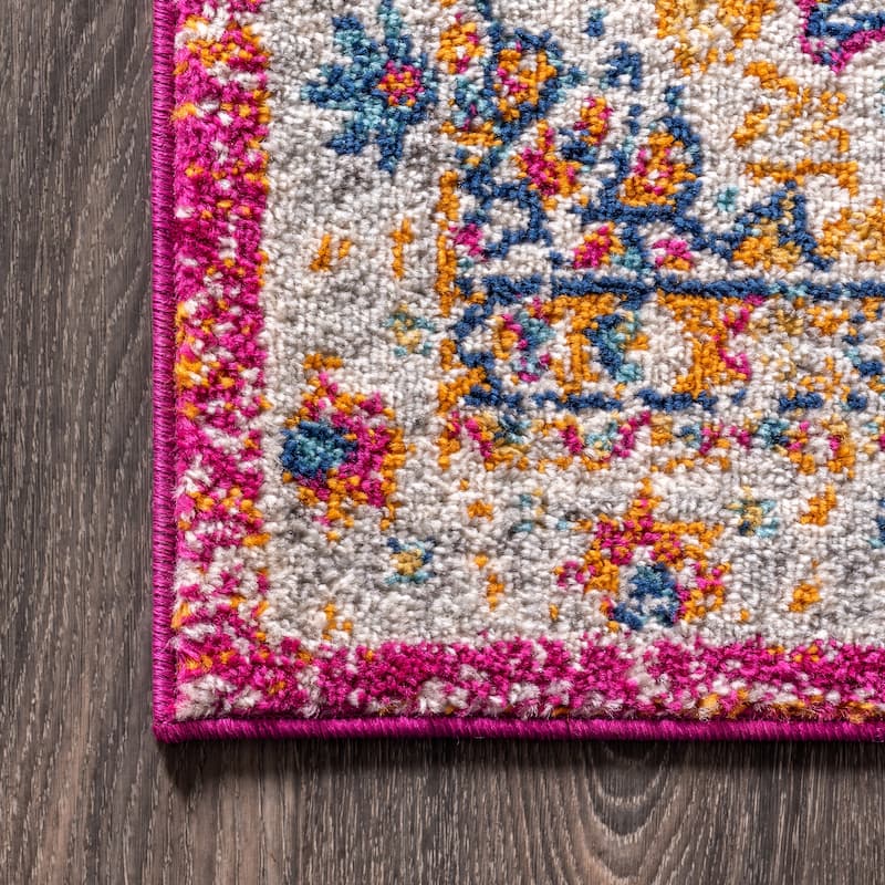 JONATHAN Y Boho FLAIR Medallion Area Rug