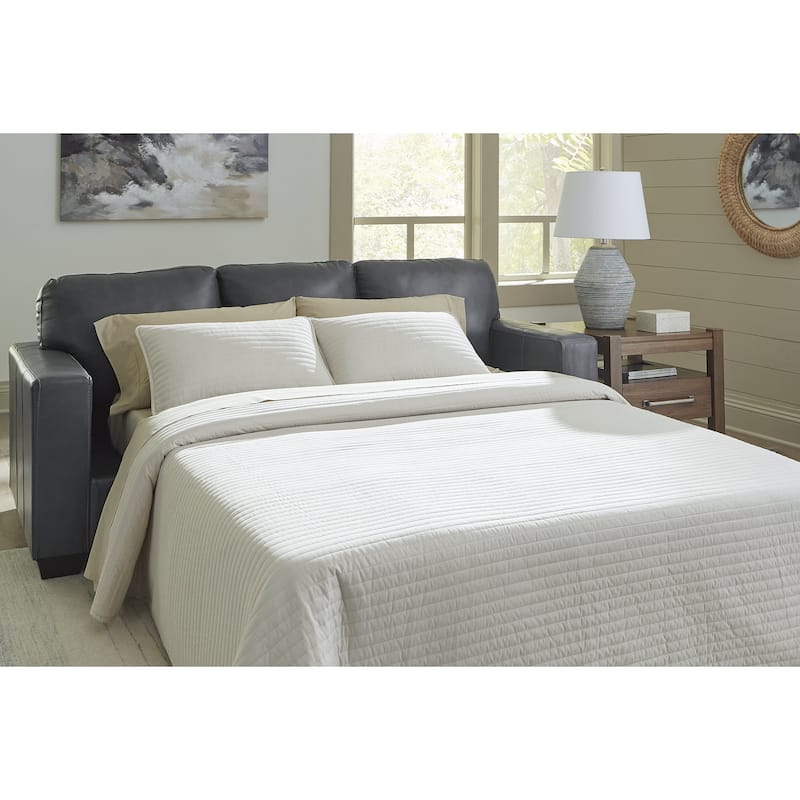 Signature Design by Ashley Bolsena Gray Queen Sofa Sleeper - 85" W x 38" D x 36" H