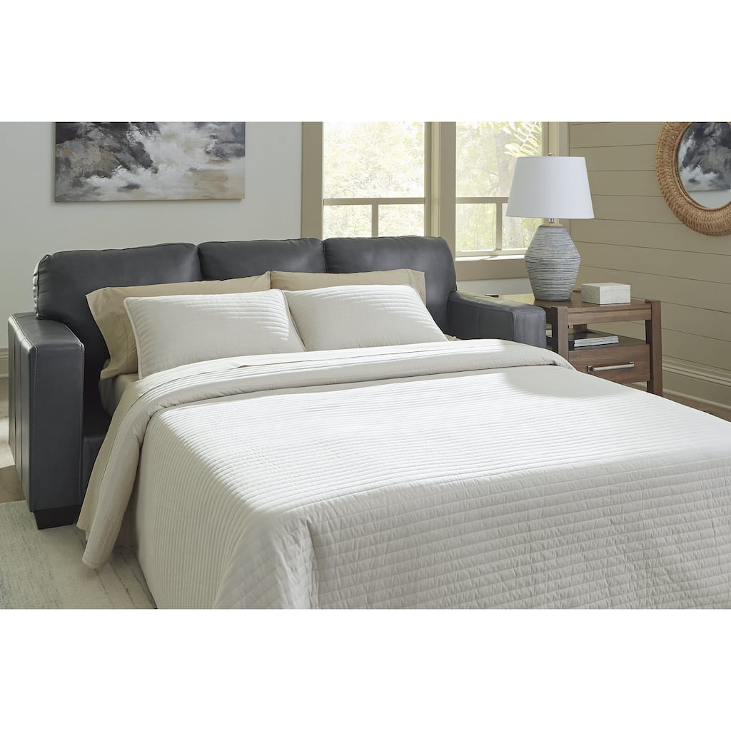 Signature Design by Ashley Bolsena Gray Queen Sofa Sleeper - 85" W x 38" D x 36" H