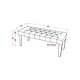 preview thumbnail 10 of 8, Bral Contemporary Fabric Tufted Accent Bench by Furniture of America