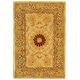 preview thumbnail 21 of 28, SAFAVIEH Handmade Anatolia Nola Traditional Hand-spun Wool Rug 2' x 3' - Sand/Walnut - Rectangle