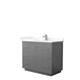 Option Dark Gray, Nickel Trim, Giotto Quartz Top