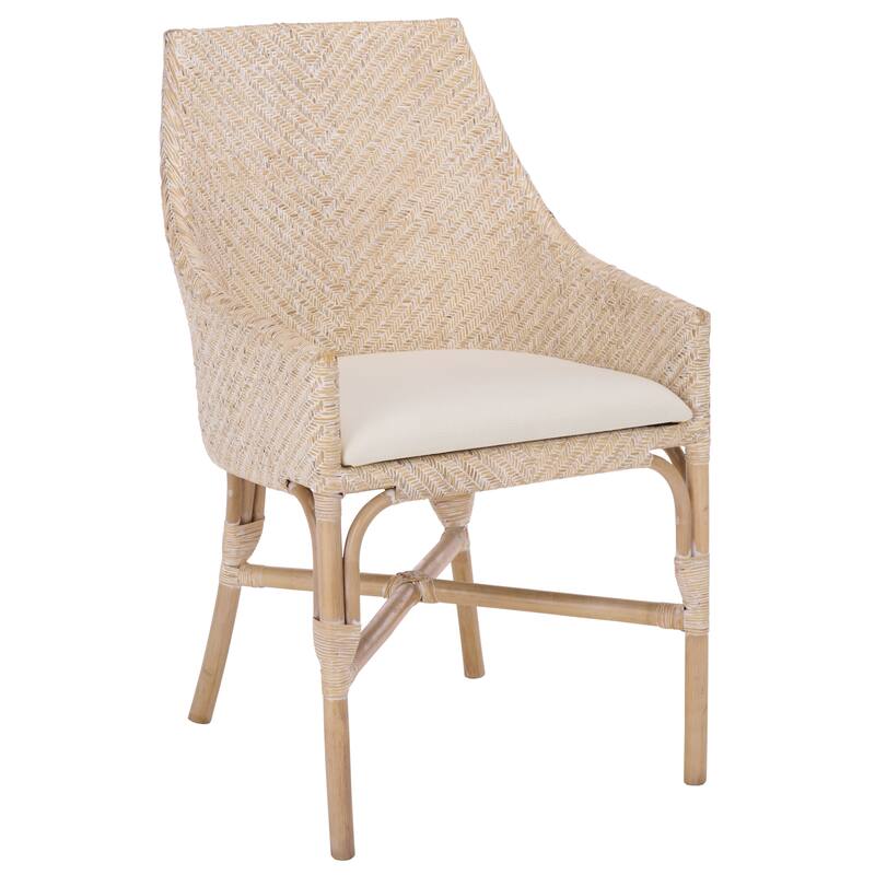 SAFAVIEH Home Rikan Arm Chair - 22"W x 22"D x 35"H