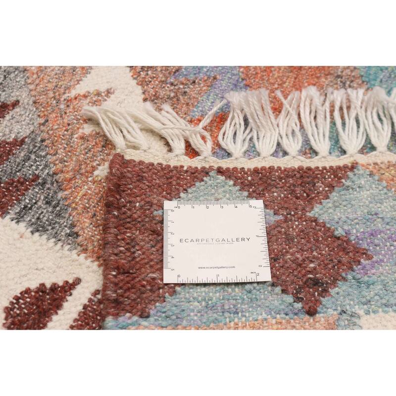 Ankara FW Ivory Kilim 5'5" x 7'6" - 5'5 x 7'6