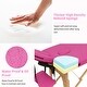 preview thumbnail 3 of 5, Portable Massage Bed Lash Bed with Carrying Case SPA Table Height Adjustable - 83.9"D x 32.3"W x 33.7"H