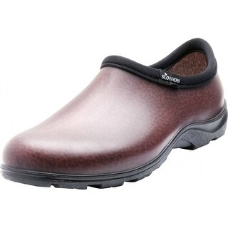 Sloggers 5301BN10 Mens Rain and Garden Shoes with Comfort Insole, Size 10, Brown