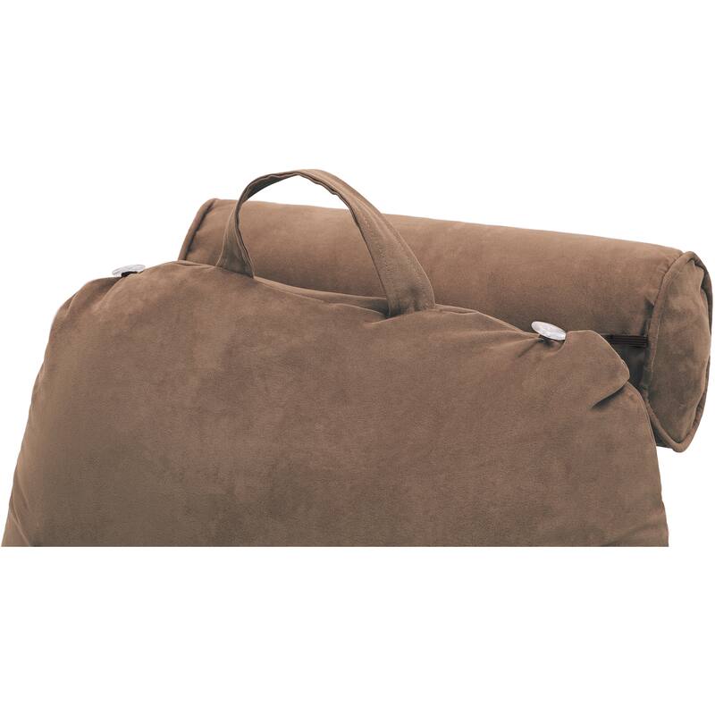 Husband Bedrest Micro-Suede Reading Pillow